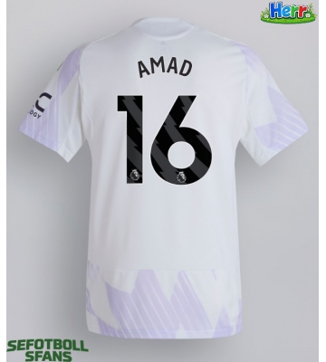 Manchester United Amad Diallo #16 Bortatröja 2025-26 Kortärmad